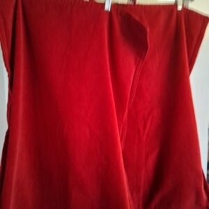 Ralph Lauren Burgundy Red Corduroy Pillow Shams Standard